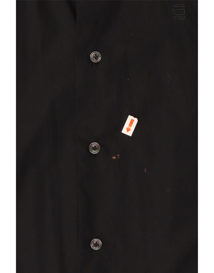 G-STAR Mens Slim Fit Shirt Small Black
