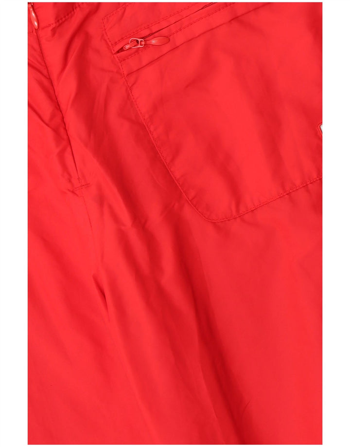 Champion Womens Joggers Capri Trousers Medium W28 L19 Red Polyamide