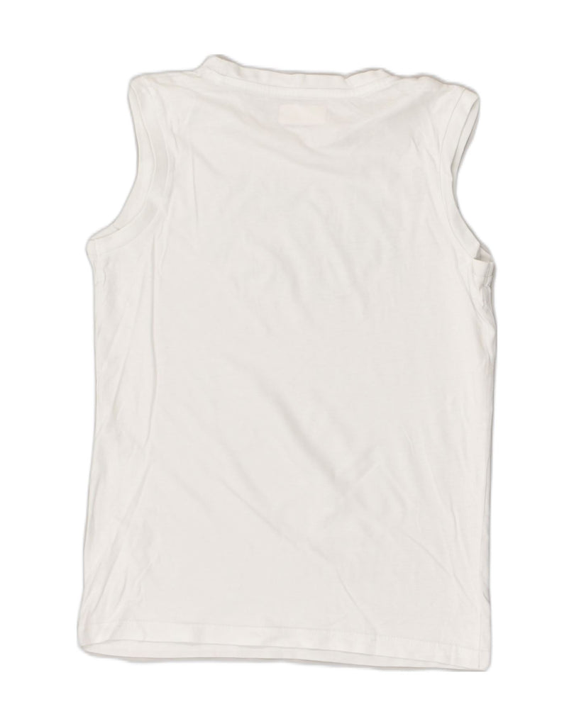 KAPPA Boys Graphic Vest Top 11-12 Years White | Vintage Kappa | Thrift | Second-Hand Kappa | Used Clothing | Messina Hembry 