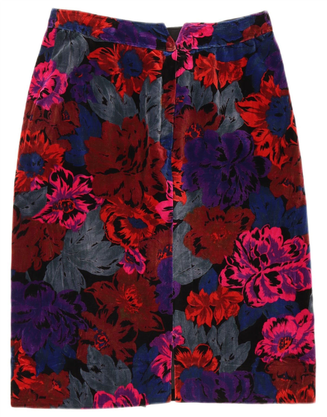 Vintage Womens Pencil Skirt W28 Medium  Multicoloured Floral