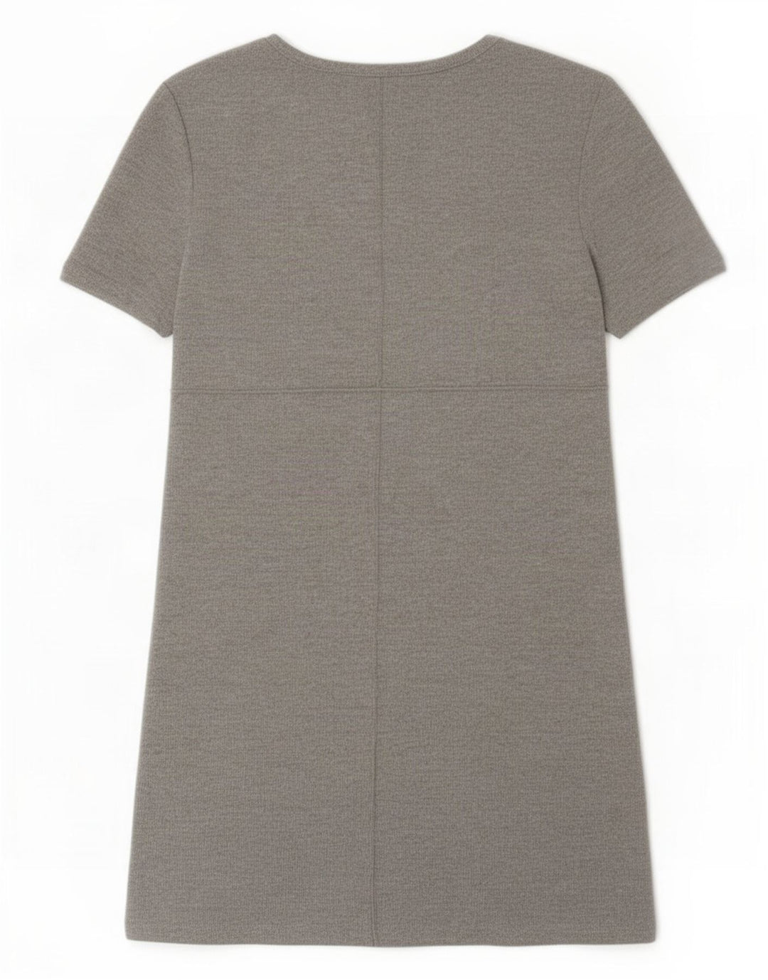 Zara Womens Basic Dress UK 8 Small Grey Polyester