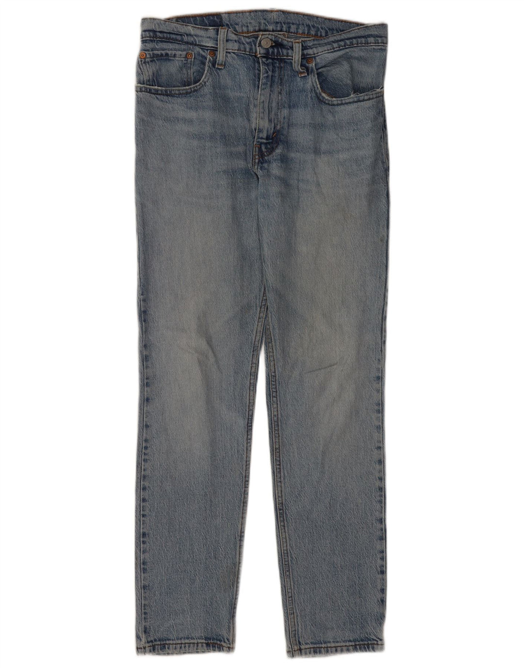 Levi's Mens 502 Tapered Jeans W32 L32 Blue Cotton