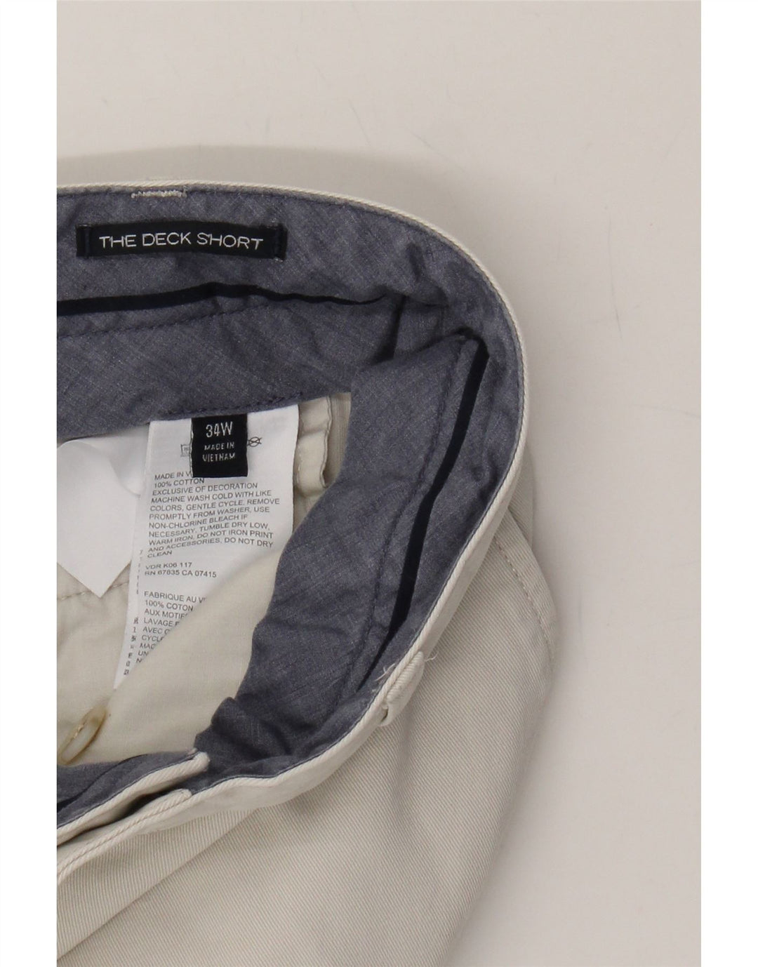 NAUTICA Mens Chino Shorts W34 Large  Beige Cotton Vintage Nautica and Second-Hand Nautica from Messina Hembry 