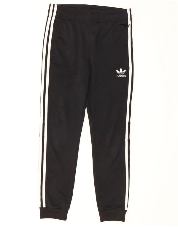 Adidas Boys Tracksuit Trousers Joggers 11-12 Years  Black