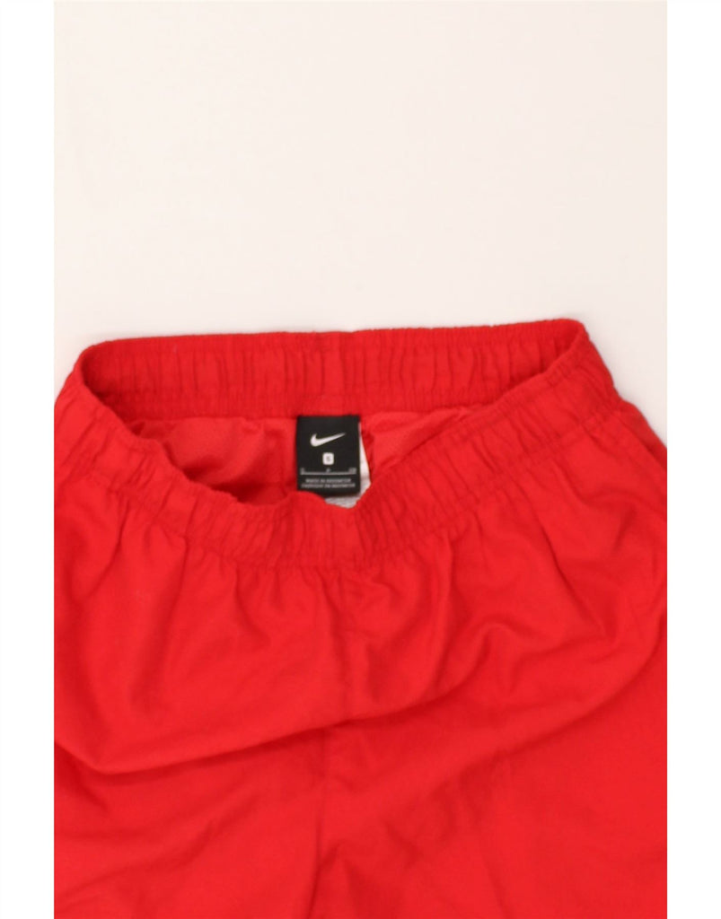 NIKE Mens Sport Shorts Small Red Polyester | Vintage Nike | Thrift | Second-Hand Nike | Used Clothing | Messina Hembry 