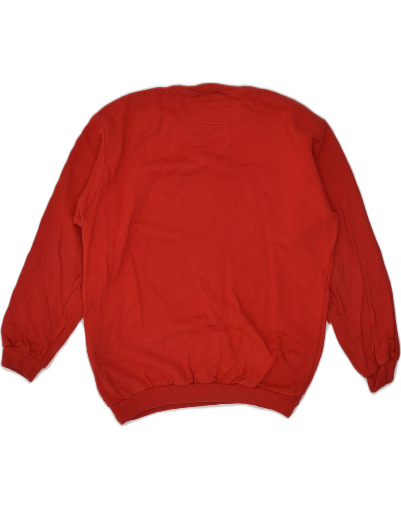 HENRY COTTONS Boys Graphic Sweatshirt Jumper 15-16 Years Red | Vintage Henry Cottons | Thrift | Second-Hand Henry Cottons | Used Clothing | Messina Hembry 