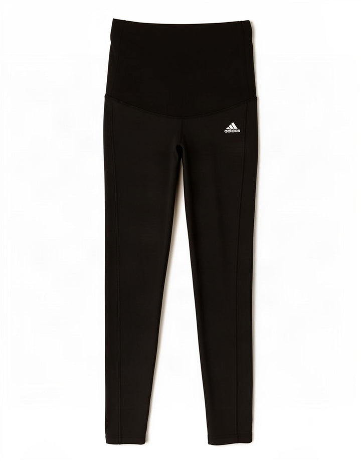 Adidas Womens Aeroready Leggings UK 12/14 Medium Black