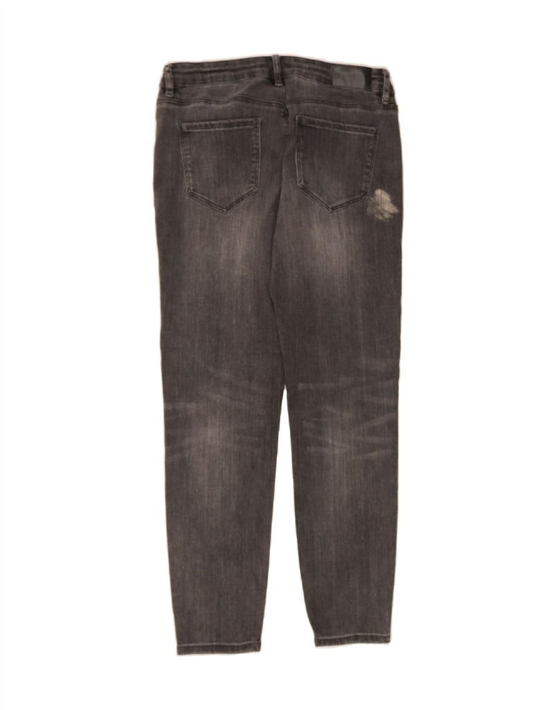DESIGUAL Womens Cropped Jeans W32 L26 Grey Vintage Desigual and Second-Hand Desigual from Messina Hembry 