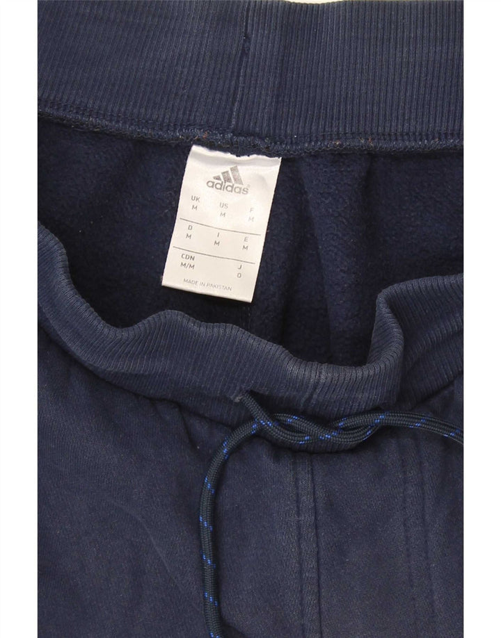 Adidas Mens Graphic Sport Shorts Medium Navy Blue Cotton