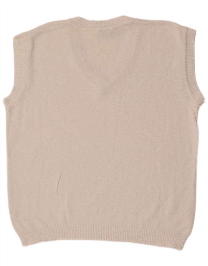 Lotto Mens Vest Tank Top Large White Cotton