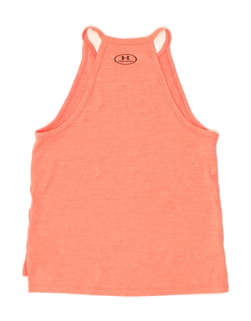 UNDER ARMOUR Girls Heat Gear Vest Top 7-8 Years Small Pink | Vintage Under Armour | Thrift | Second-Hand Under Armour | Used Clothing | Messina Hembry 