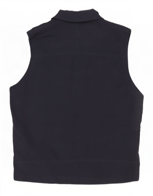 Woolrich Mens Sleeveless Tracksuit Top Jacket 2XL Navy Blue
