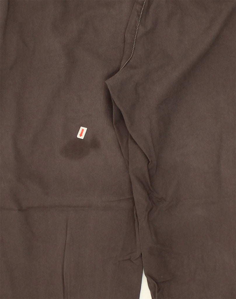 TOMMY HILFIGER Mens Straight Casual Trousers W36 L30 Brown Cotton | Vintage Tommy Hilfiger | Thrift | Second-Hand Tommy Hilfiger | Used Clothing | Messina Hembry 