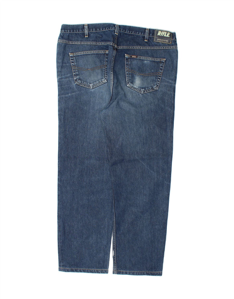 RIFLE Mens Straight Jeans W42 L29 Blue Cotton Vintage Rifle and Second-Hand Rifle from Messina Hembry 