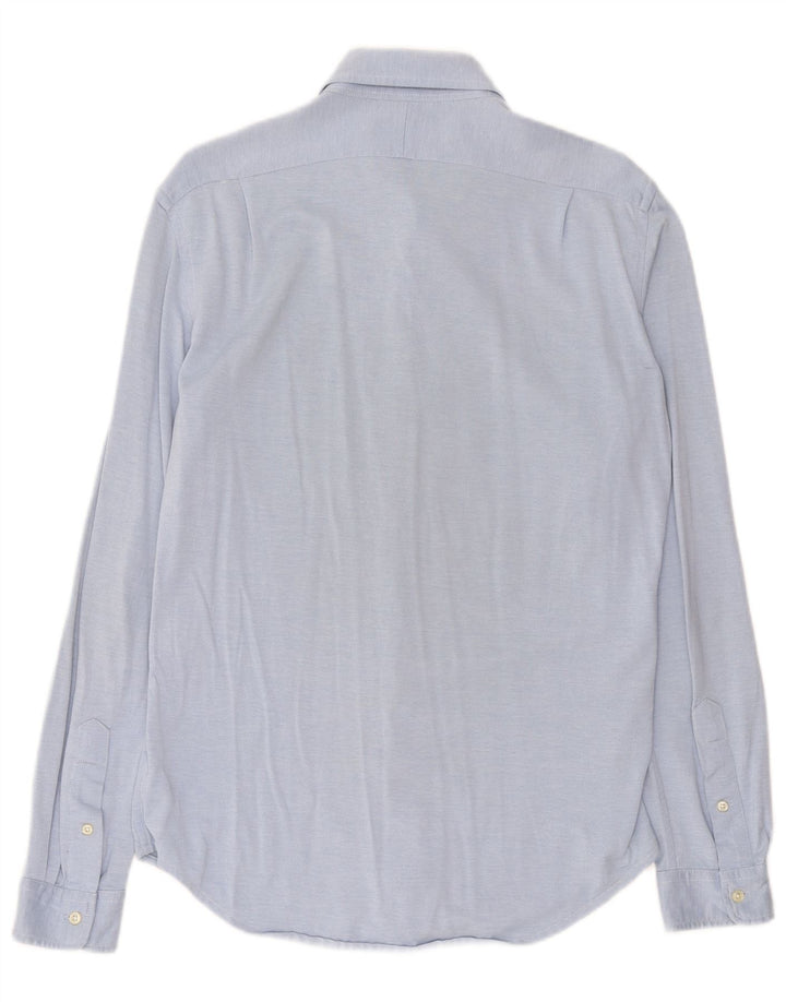 Ralph Lauren Mens Slim Fit Shirt Medium Blue Cotton