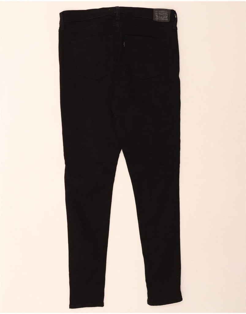 LEVI'S Womens 720 High Rise Super Skinny Jeans W33 L32 Black Cotton Vintage Levi's and Second-Hand Levi's from Messina Hembry 