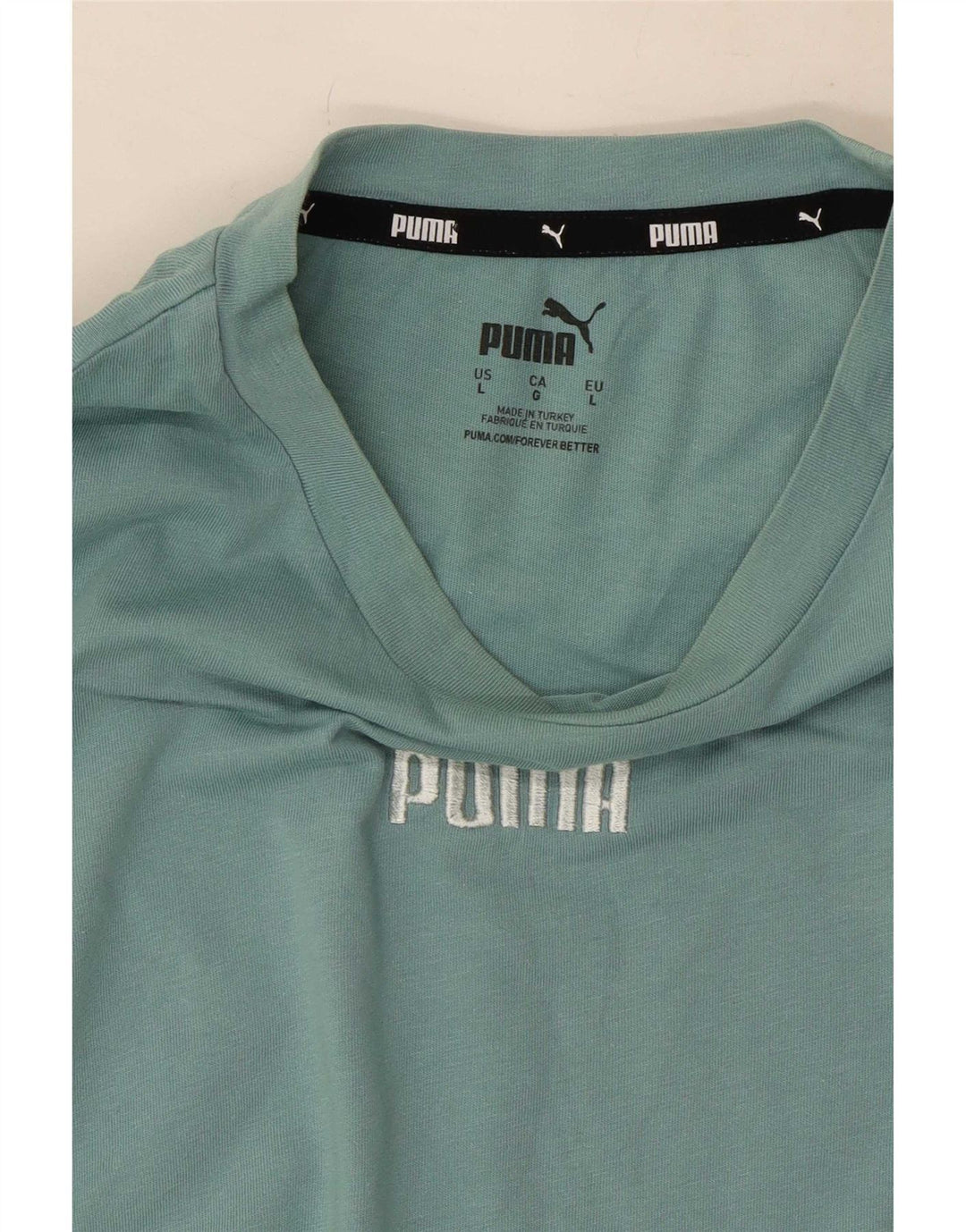 Puma Mens T-Shirt Top Large Blue