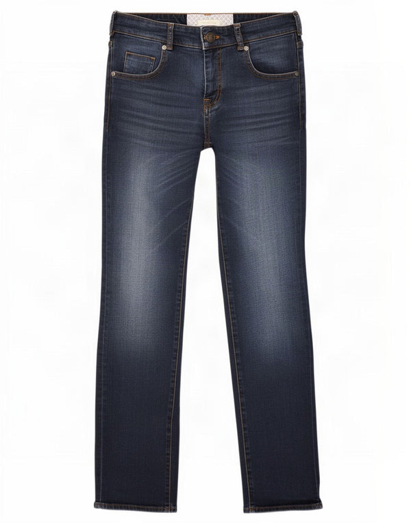 White Stuff Womens Slim Jeans UK 8 Small W27 L32 Navy Blue Cotton