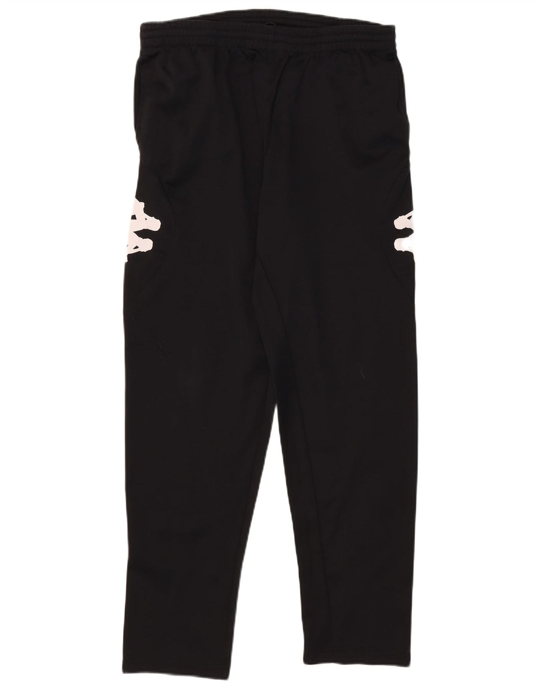 Kappa Mens Graphic Tracksuit Trousers XL Black Polyester