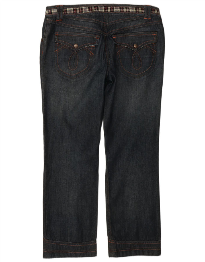 Just Cavalli Womens Straight Jeans IT 44 Medium W32 L27 Navy Blue Designer