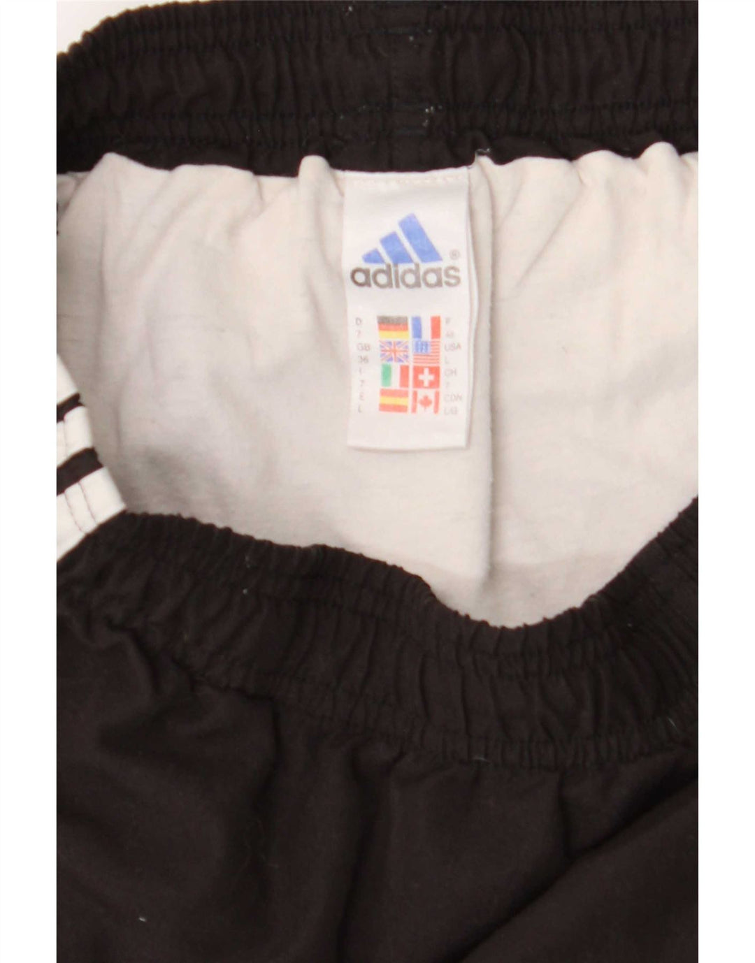 Adidas Mens Sport Shorts Large Black Polyester