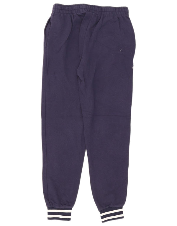 Fila Mens Tracksuit Trousers Joggers Small Navy Blue Cotton
