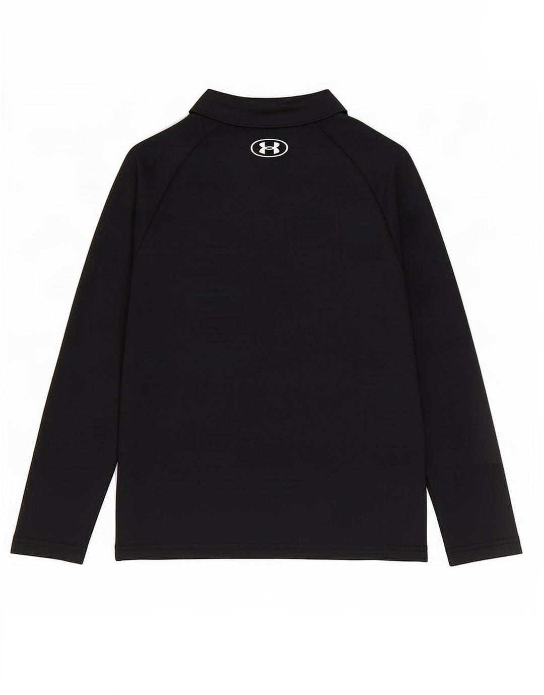 Under Armour Boys Zip Neck Pullover Tracksuit Top 6-7 Years XS Black