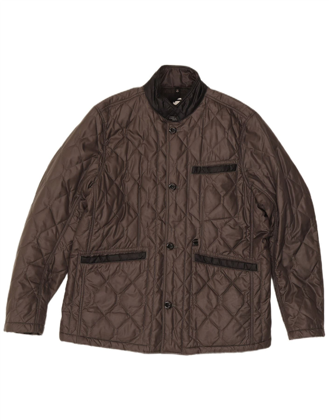 G-Star Mens Quilted Jacket UK 44 2XL Grey Polyamide