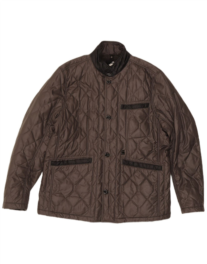 G-Star Mens Quilted Jacket UK 44 2XL Grey Polyamide