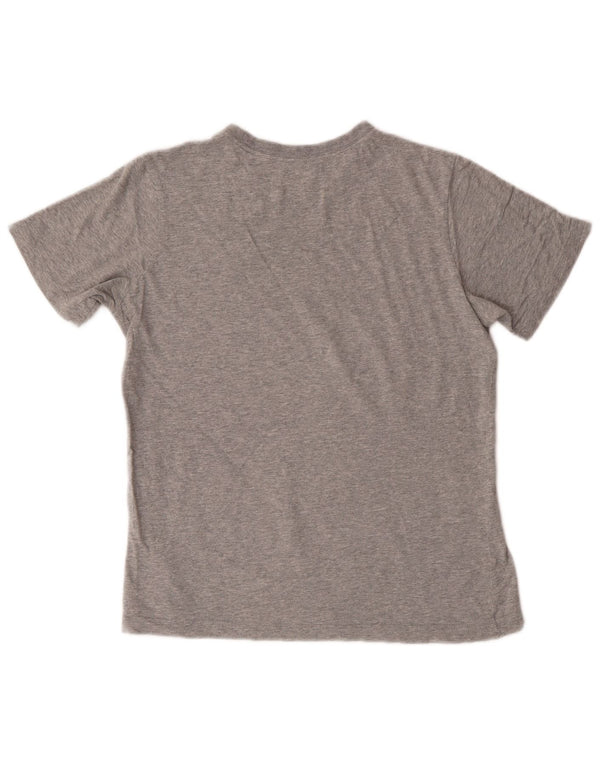 Nike Boys T-Shirt Top 12-13 Years Large Grey Flecked Cotton