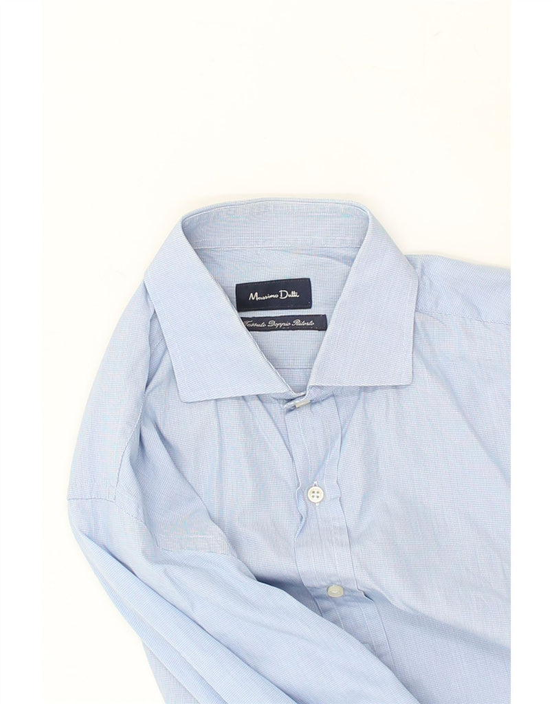 MASSIMO DUTTI Mens Shirt Medium Blue | Vintage Massimo Dutti | Thrift | Second-Hand Massimo Dutti | Used Clothing | Messina Hembry 