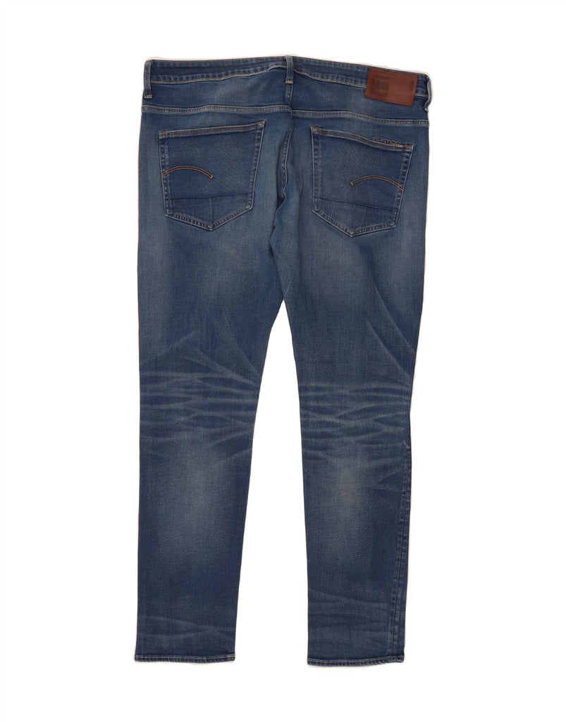 G-STAR Mens Slim Jeans W40 L34 Blue Cotton Vintage G-Star and Second-Hand G-Star from Messina Hembry 