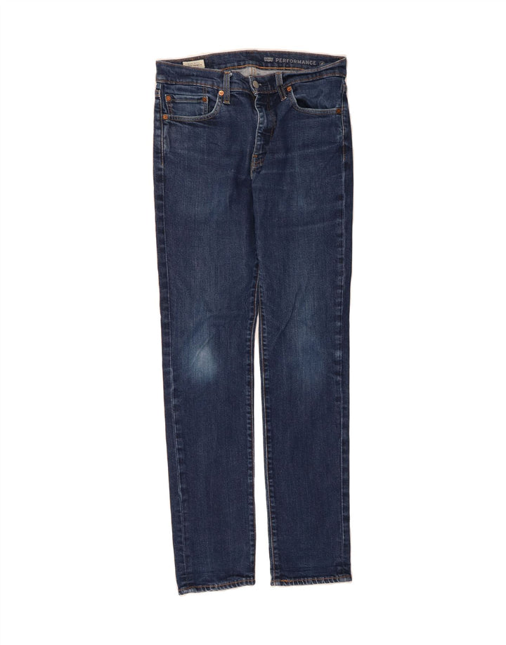 LEVI'S Mens 511 Slim Jeans  W32 L34 Blue Cotton Vintage Levi's and Second-Hand Levi's from Messina Hembry 