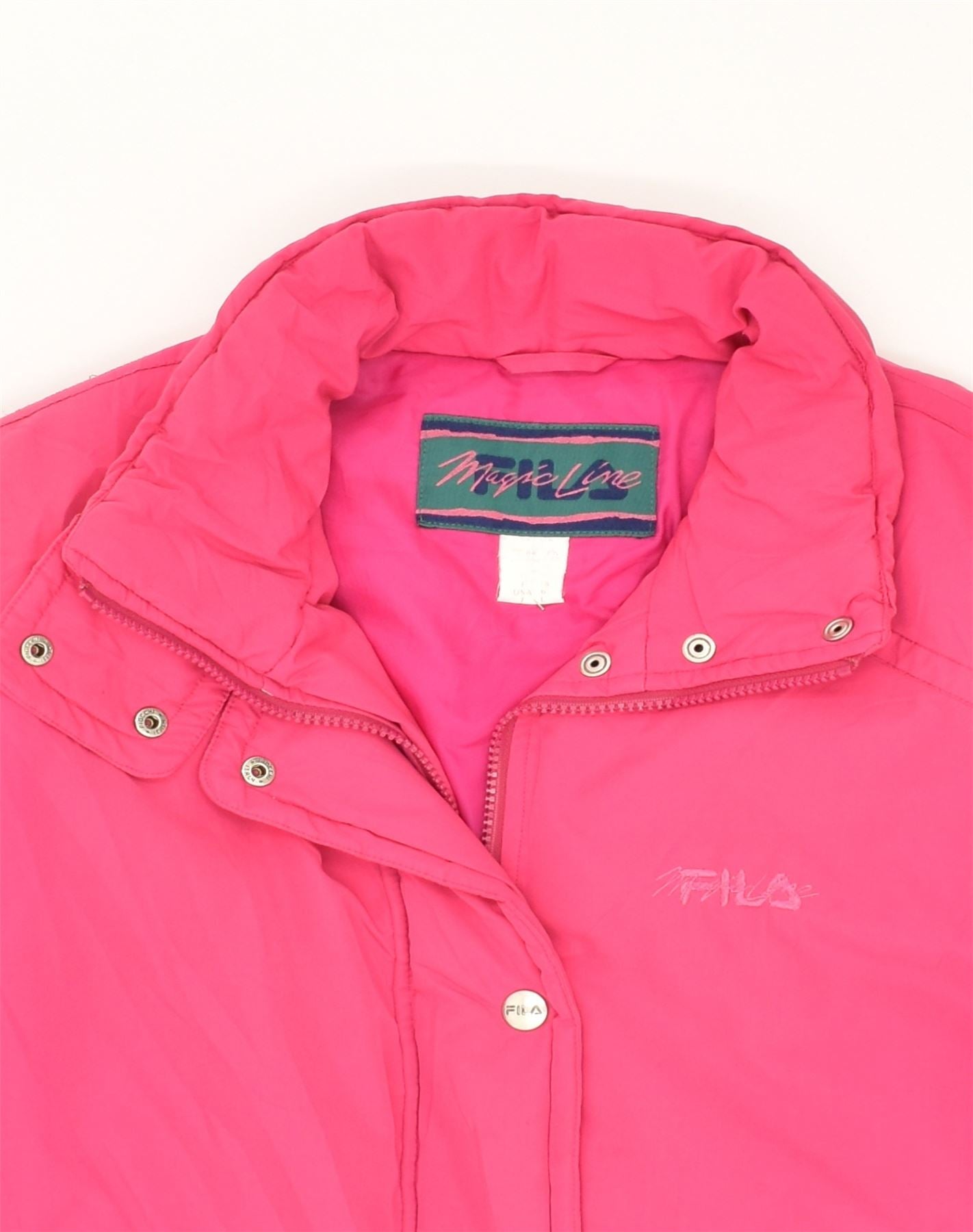 Fila windbreaker outlet pink