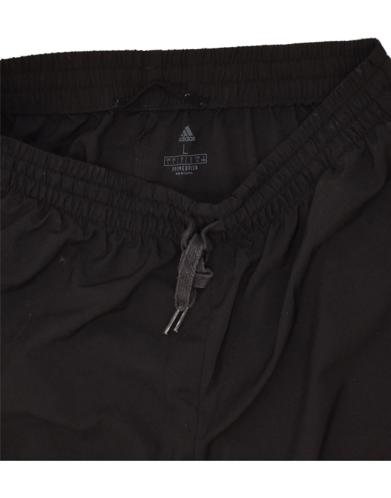 ADIDAS Mens Tracksuit Trousers Large Black Vintage Adidas and Second-Hand Adidas from Messina Hembry 