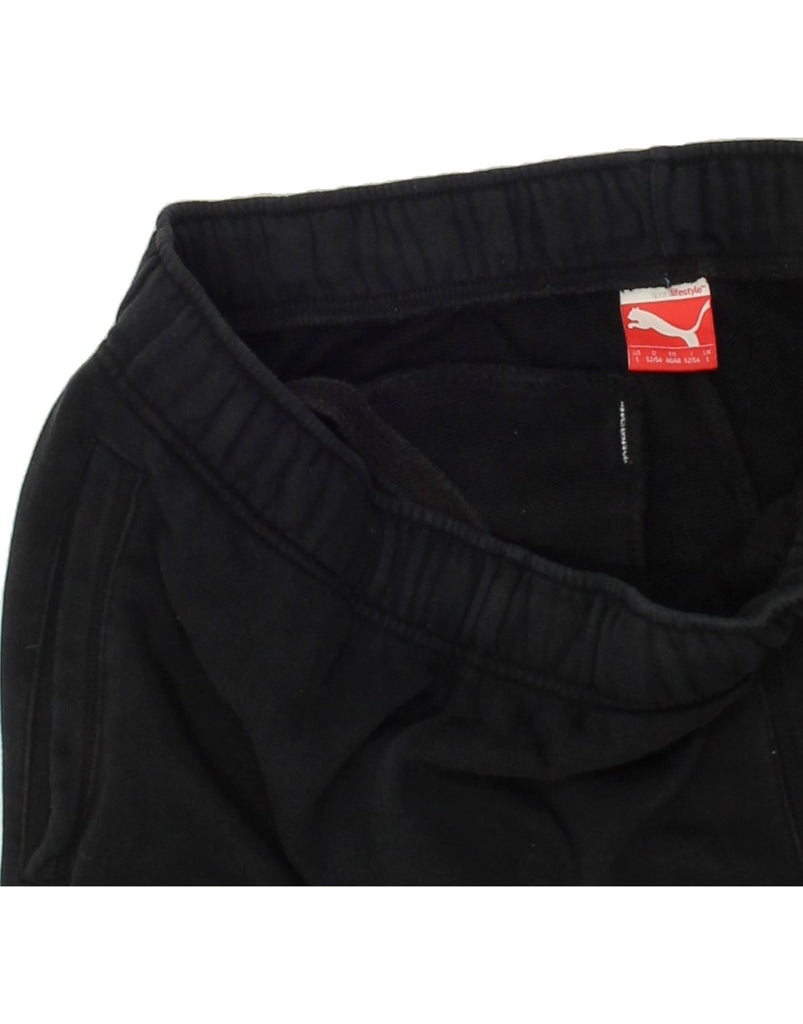 PUMA Mens Sport Shorts Large Black | Vintage Puma | Thrift | Second-Hand Puma | Used Clothing | Messina Hembry 