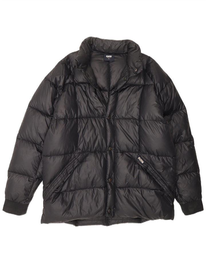 Puffa Mens Padded Jacket UK 42 XL Black