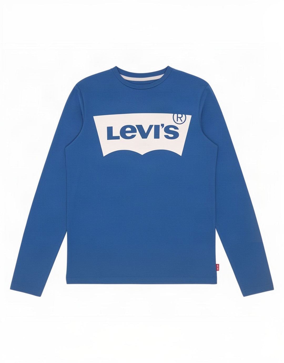 Levi's Boys Graphic Top Long Sleeve 13-14 Years Blue Cotton
