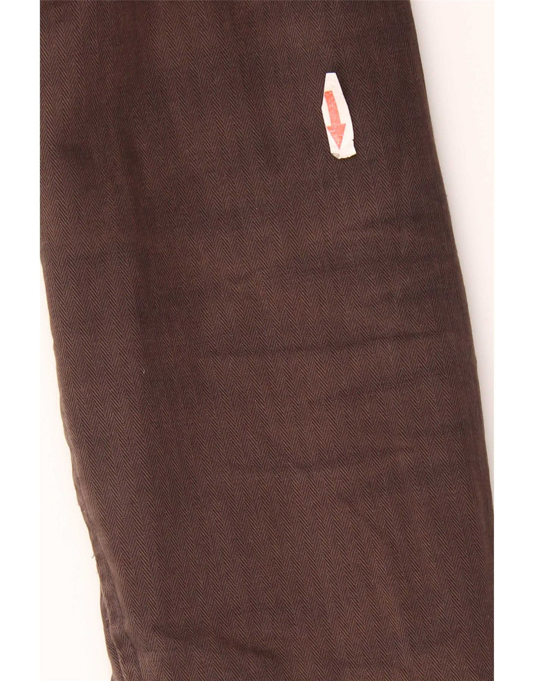 Levi's Womens Windbreaker Jacket UK 10 Small Brown Herringbone