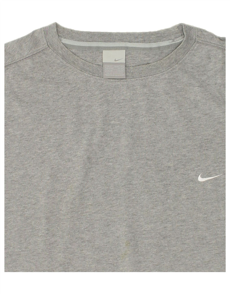 NIKE Mens Vest Top XL Grey Cotton | Vintage Nike | Thrift | Second-Hand Nike | Used Clothing | Messina Hembry 