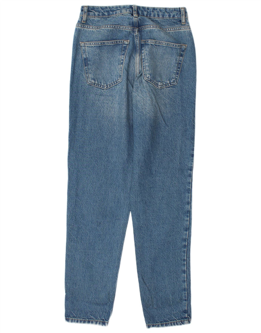 Topshop Womens Mom Tapered Jeans  W26 L32 Blue Polyester