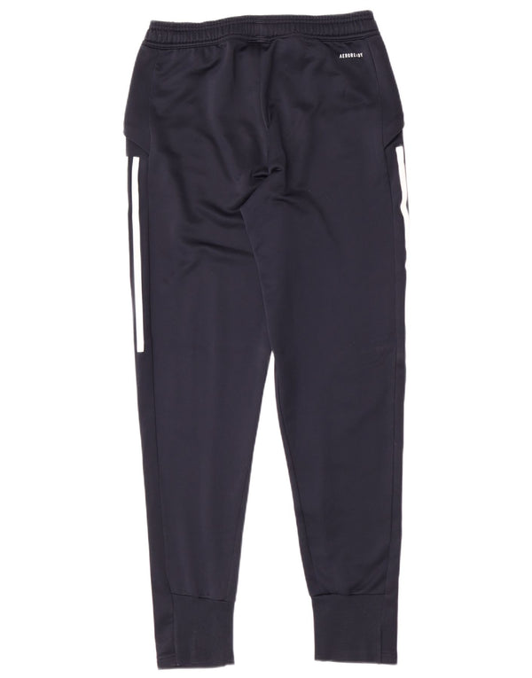 Adidas Boys Juventus Graphic Tracksuit Trousers 13-14 Years Navy Blue
