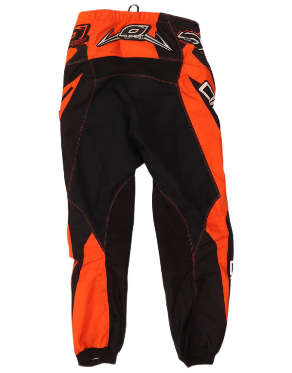 O'Neal Mens Graphic Moto Racer Trousers W32 L29 Orange Colourblock