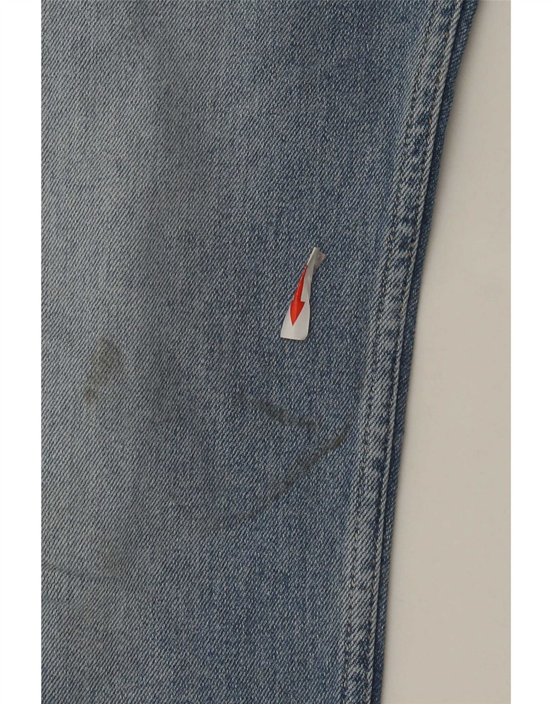 Jack & Jones Mens Straight Jeans W31 L34 Blue Cotton