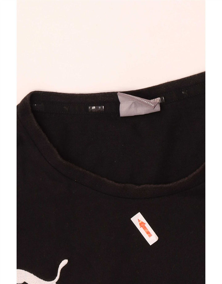 Puma Mens T-Shirt Top XL Black