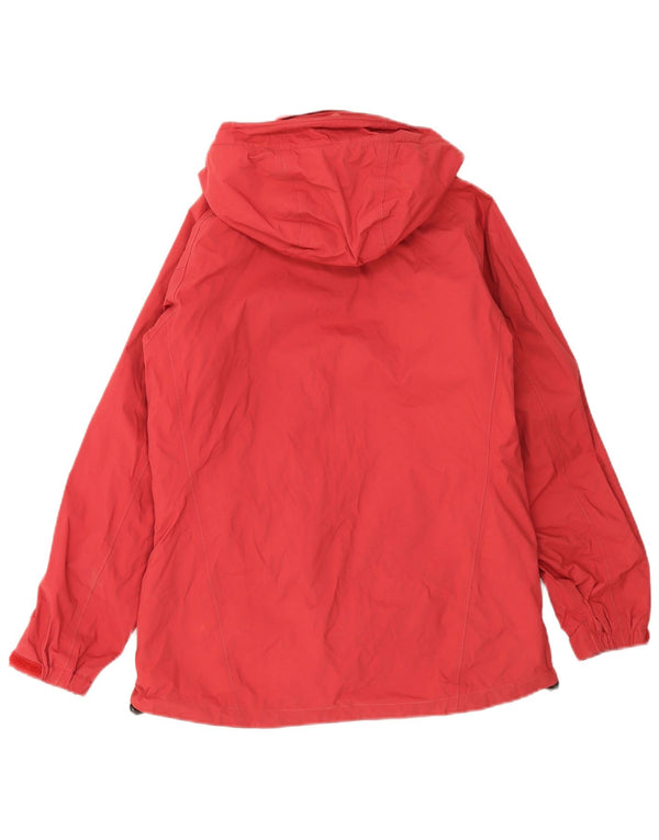 Sprayway Womens Hooded Rain Jacket UK 10 Small  Red Polyamide
