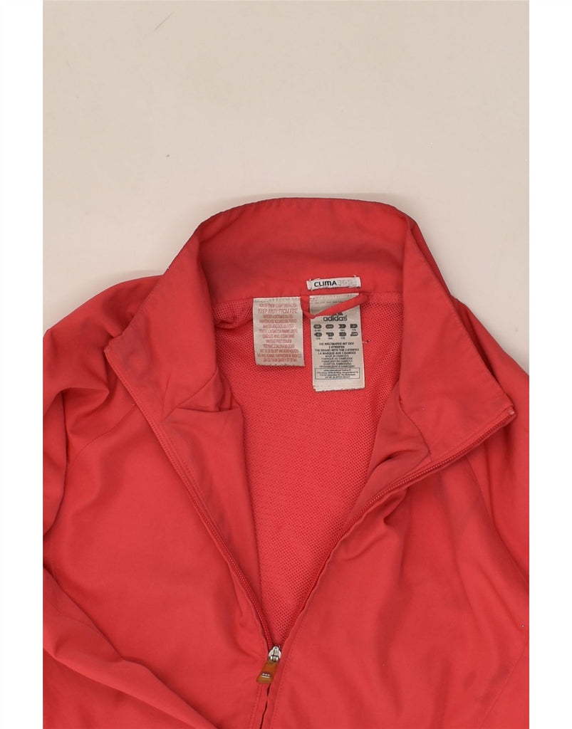 ADIDAS Girls Clima 365 Tracksuit Top Jacket 15-16 Years Pink Polyester | Vintage Adidas | Thrift | Second-Hand Adidas | Used Clothing | Messina Hembry 