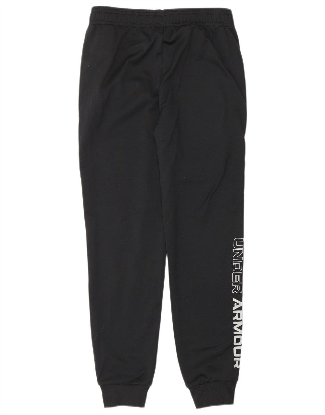 UNDER ARMOUR Boys Tracksuit Trousers Joggers 9-10 Years Medium  Black