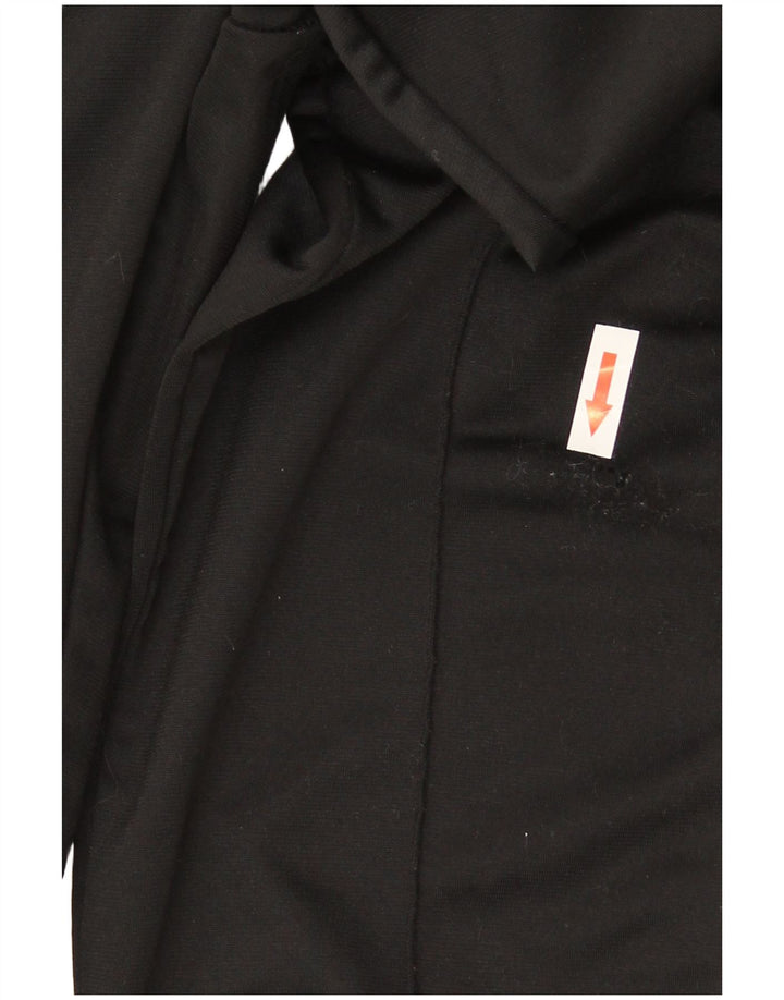 Kappa Mens Graphic Tracksuit Trousers Joggers Large  Black Polyester