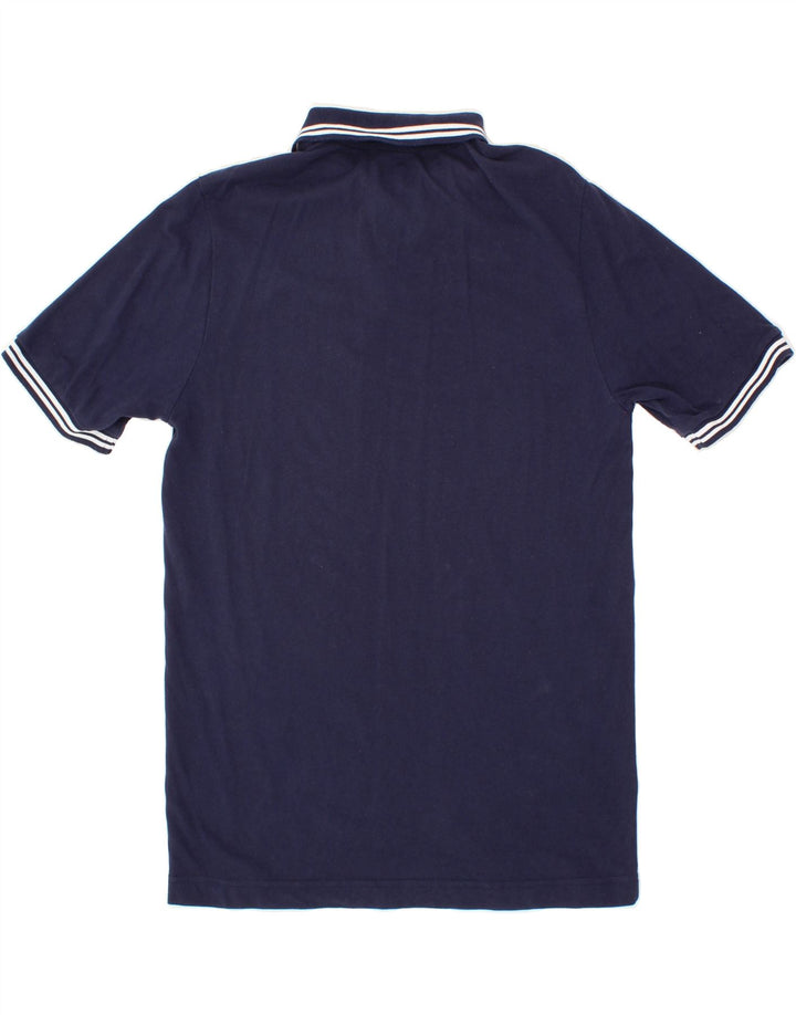KAPPA Boys Polo Shirt 15-16 Years Large Navy Blue Vintage Kappa and Second-Hand Kappa from Messina Hembry 